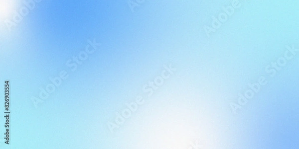 Fototapeta Vintage blue and light-blue color abstract grainy soft noise effect pattern gradient background. Vintage, blue Gradient Textured Paper and Canvas Pattern for Artful Wallpaper, Fabric Design.