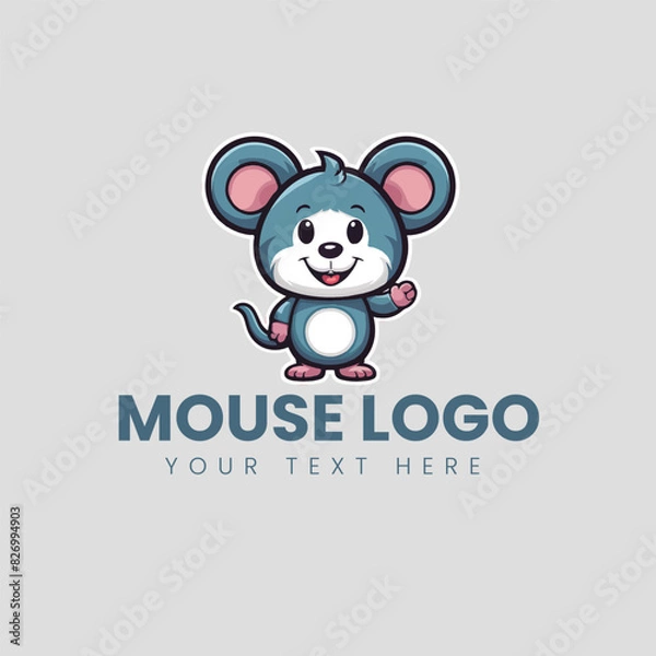 Obraz mouse logo design