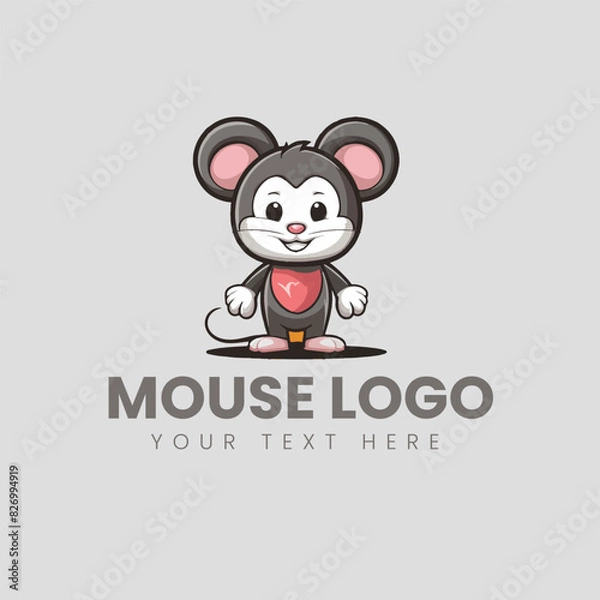 Obraz mouse logo design