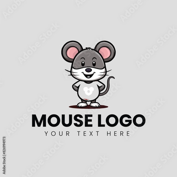 Obraz mouse logo design