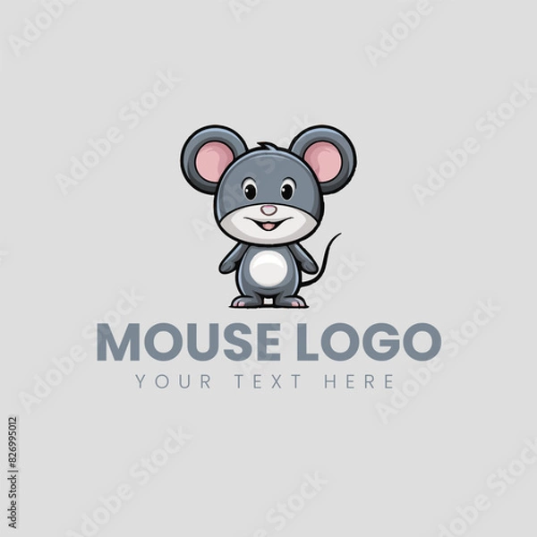 Obraz mouse logo design
