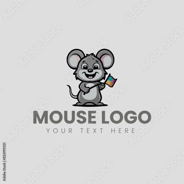 Obraz mouse logo design