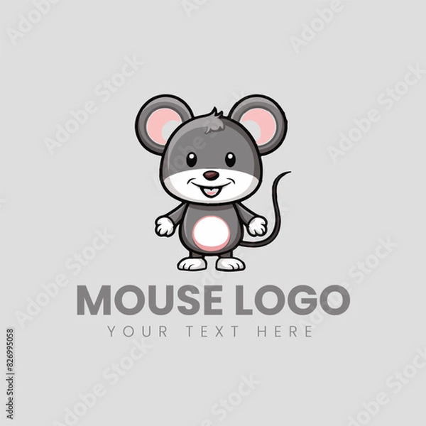 Obraz mouse logo design