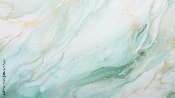 Fototapeta Green marble wallpaper background