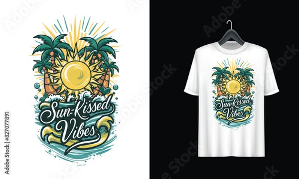 Obraz Vector summer t shirt design