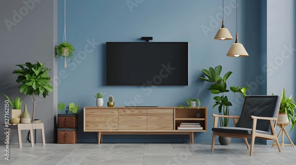 Obraz Simple and Clean Living Room 