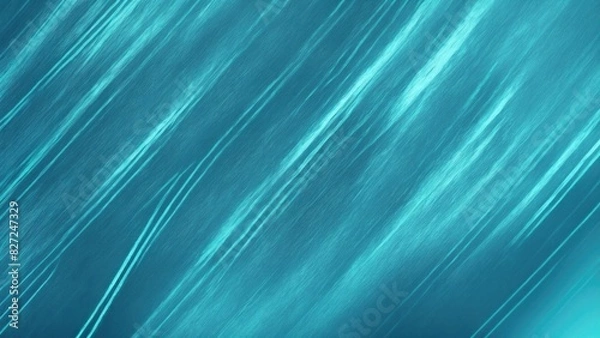 Fototapeta metallic and shiny Cyan texture background