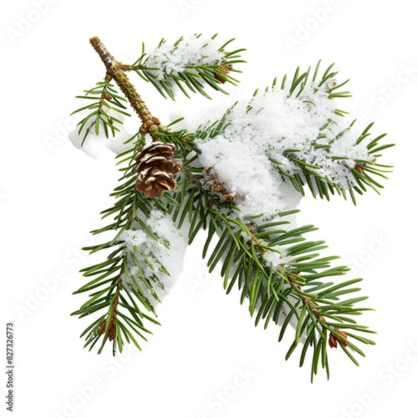 Obraz fir tree branch