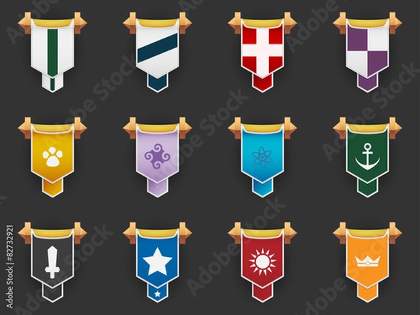 Obraz banner game interface