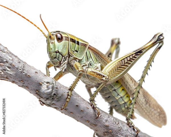 Fototapeta Cricket tree stem on transparent background