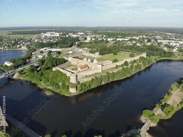 Obraz Narva and Ivangorod Castle!