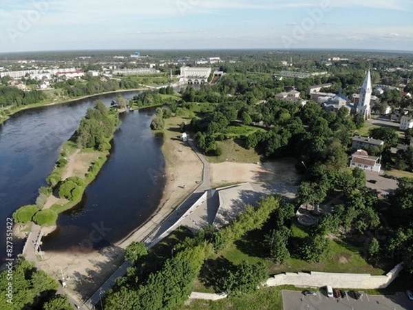Obraz Narva and Ivangorod Castle!