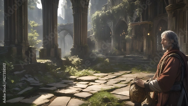 Obraz son in the park