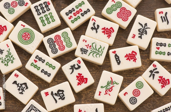 Obraz Mahjong game