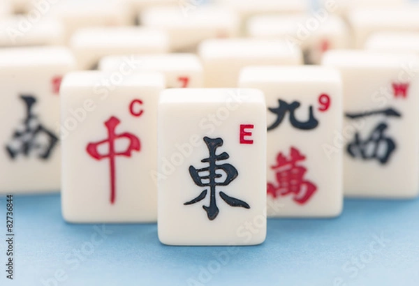 Obraz Mahjong game