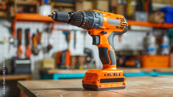 Fototapeta Power Tool Ideal for DIY Workshop Projects