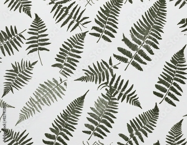 Fototapeta texture of fern foliage 