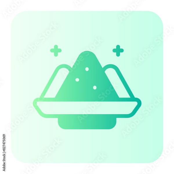 Fototapeta color gradient icon