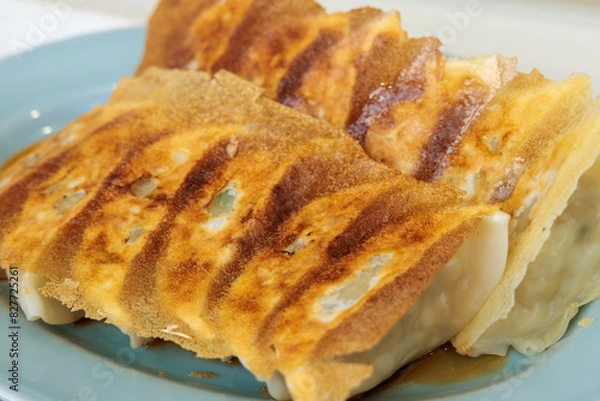 Obraz 日本の栃木県名物の美味しい焼き餃子