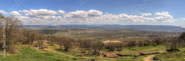 Fototapeta view from Sapun Mountain