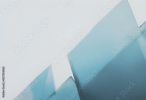 Obraz muted tones, 3.5mm film, minimalist, ice. Generative AI.	
