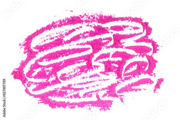 Fototapeta Eye shadow powder Isolated on A Transparent Background