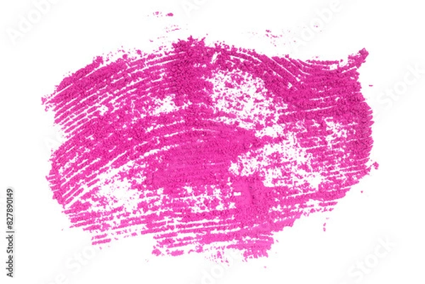 Fototapeta top view of four colors of holi powder for Hindu spring festival Isolated on A Transparent Background