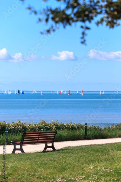 Fototapeta Vu sur l'océan