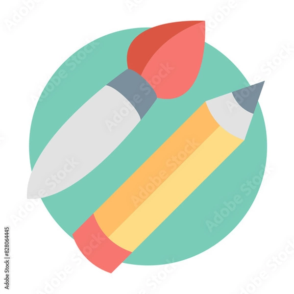 Fototapeta Design Tools Icon - Professional Design Software