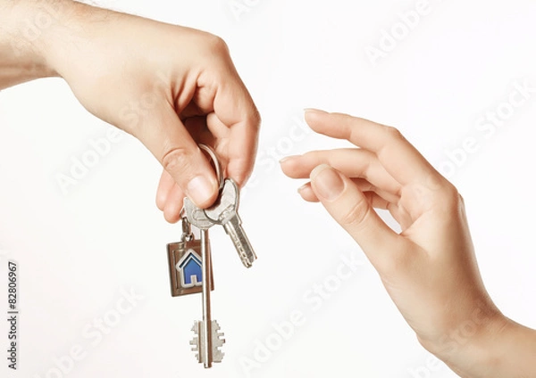 Obraz Handover the keys
