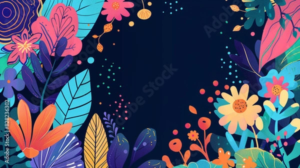 Fototapeta Achieving Success with Alls Well That Ends Well in Modern Flat Design Style