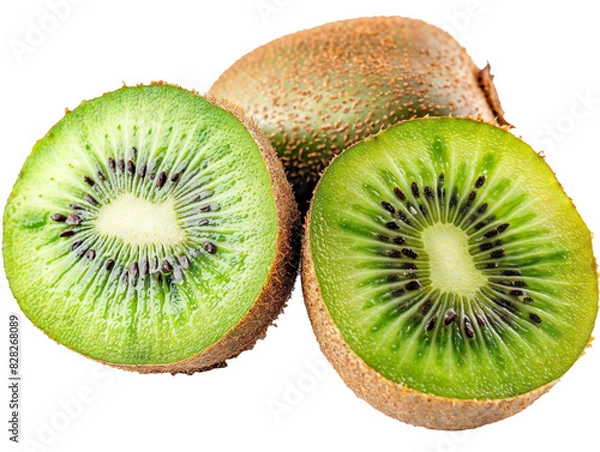 Obraz kiwi fruit isolated on white