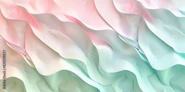 Fototapeta "Aesthetic Abstract Watercolor Art"