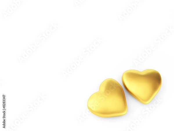 Fototapeta isolated hart