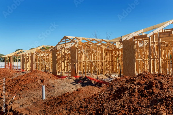 Obraz New homes construction