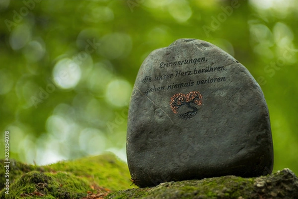 Obraz Stein andenken Erinnerungen  