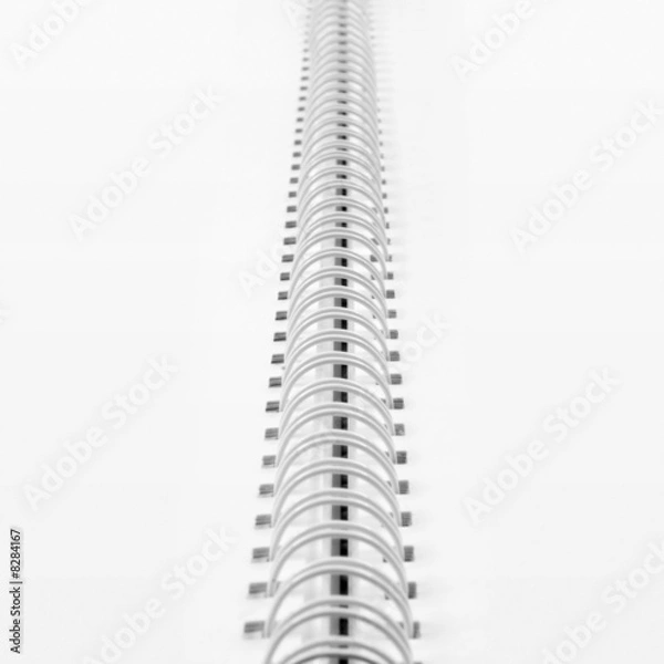 Obraz blank notebook with spiral