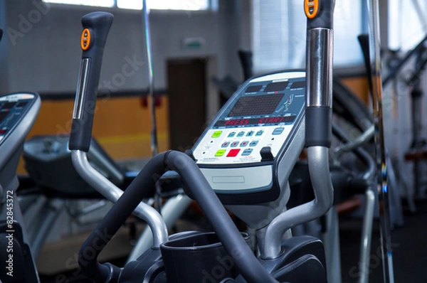 Fototapeta exercise bike