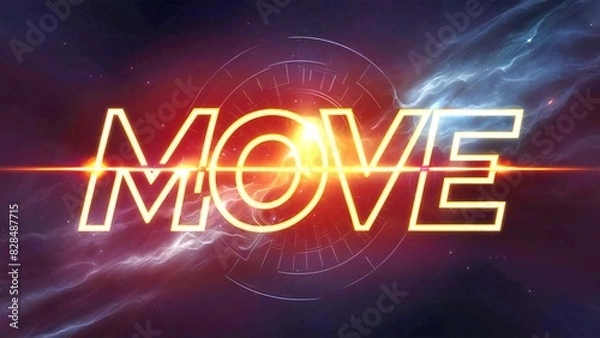 Fototapeta Move Music Thumbnail