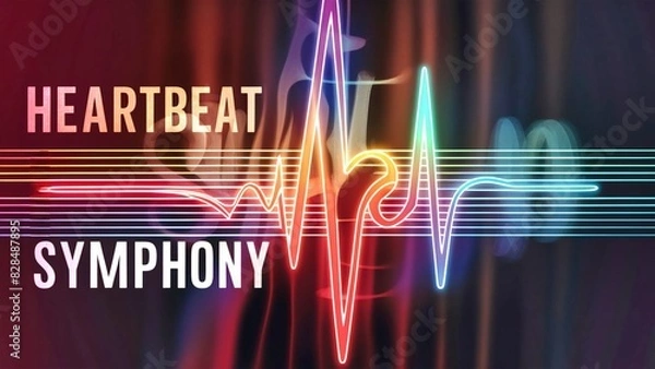 Fototapeta Heartbeat Harmony Music Thumbnail
