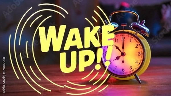 Fototapeta Wake Up Music Thumbnail