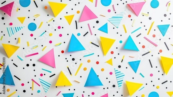 Fototapeta Rio carnival bokeh background birthday art colorful carnival abstract party. Decoration element for celebration, carnaval, birthday party.