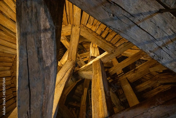 Fototapeta Texture d'un toit