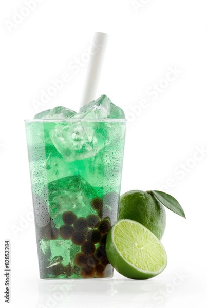 Obraz Bubble Tea Limette