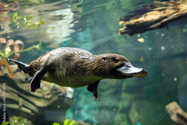 Obraz beautiful large platypus