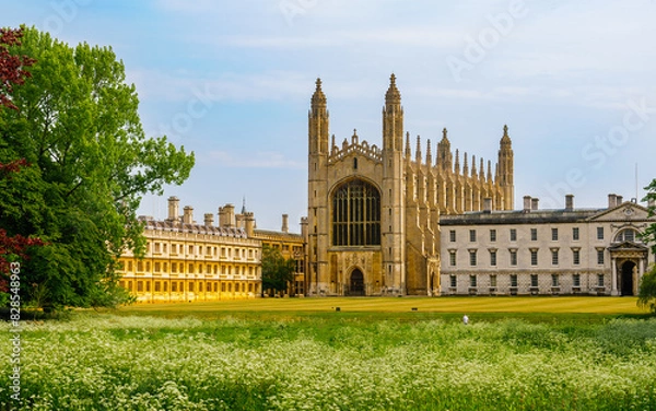 Fototapeta kings college chapel in cambridge