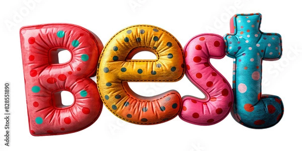 Fototapeta best choice sticker balloon with text