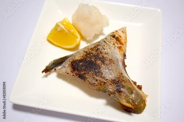 Obraz カンパチかまの塩焼き