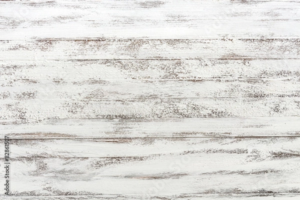 Obraz Wooden Background Antique White