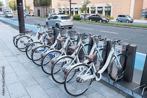 Obraz レンタサイクル